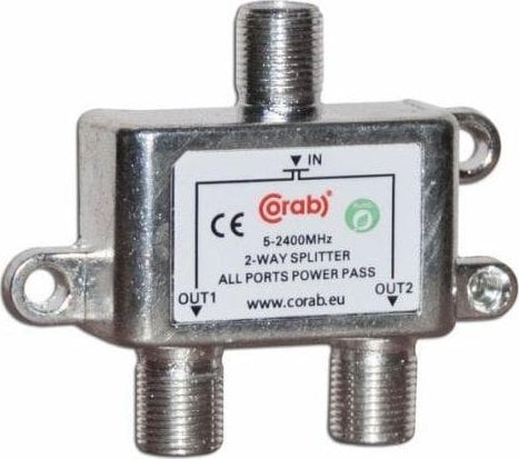 Splitter SAT Unicable 2x, 5 2450 MHz, 1 në 2 dalje