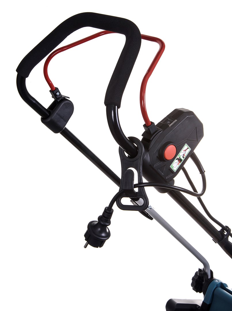 Kositëse elektrike Makita ELM3320X, 33 cm, kuti 30L, blu