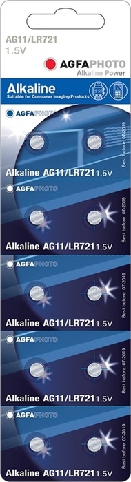 Bateri Agfa SR48, alkaline 1.5V, 10 copë