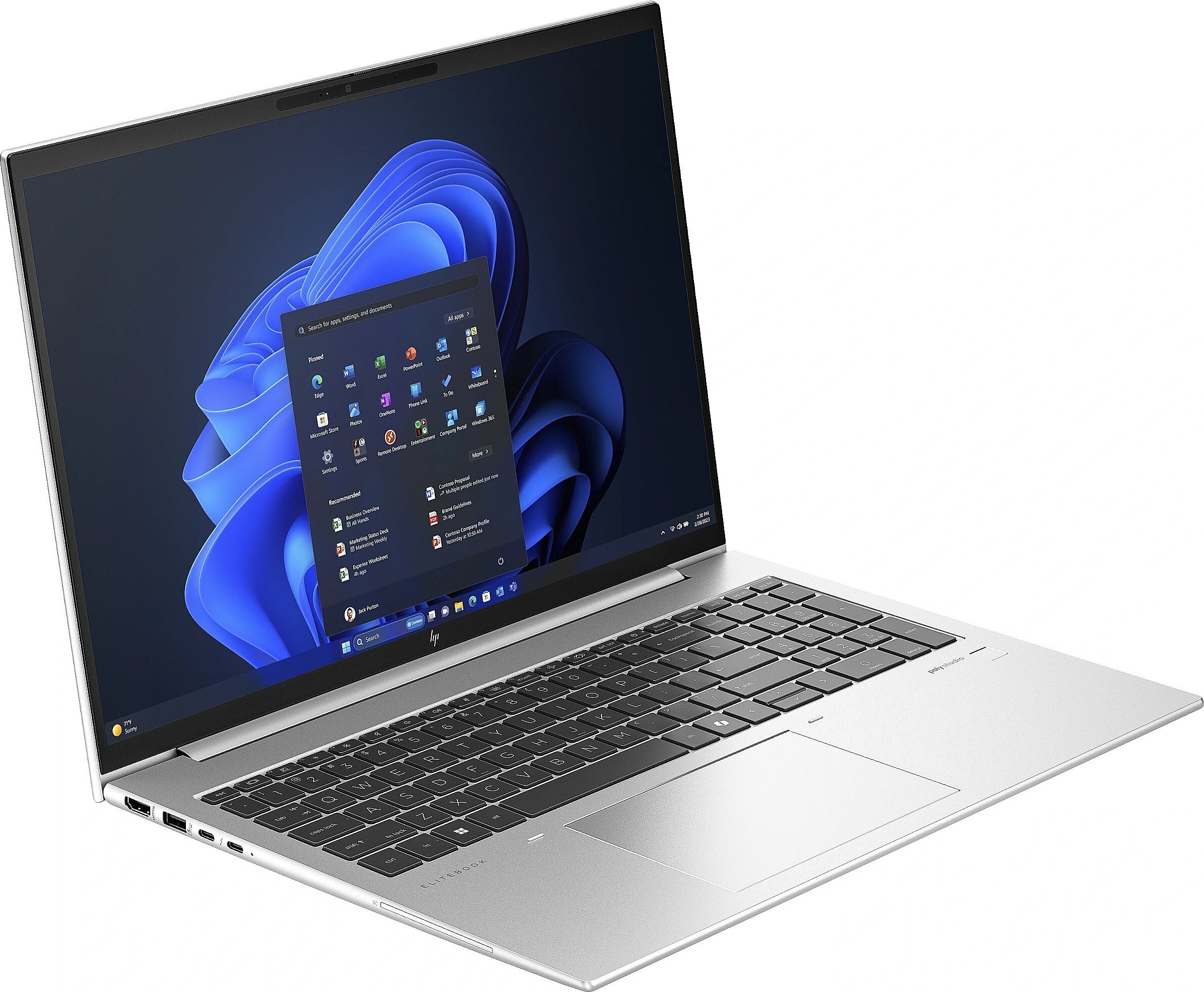 Laptop HP EliteBook 860 G11, 16", Intel Core Ultra 7, 16GB RAM, 1TB SSD, argjent