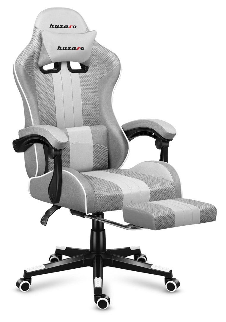 Karrige gaming Huzaro Force 4.7, 140kg, e bardhë 4