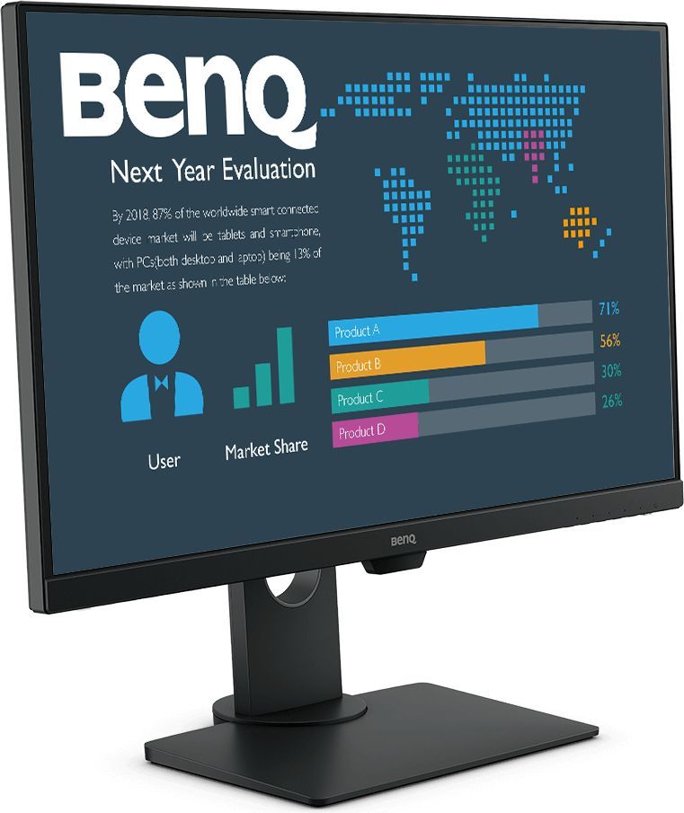 Monitor BenQ BL2780T, 27", 1920 x 1080 (FullHD), 60 Hz, i zi