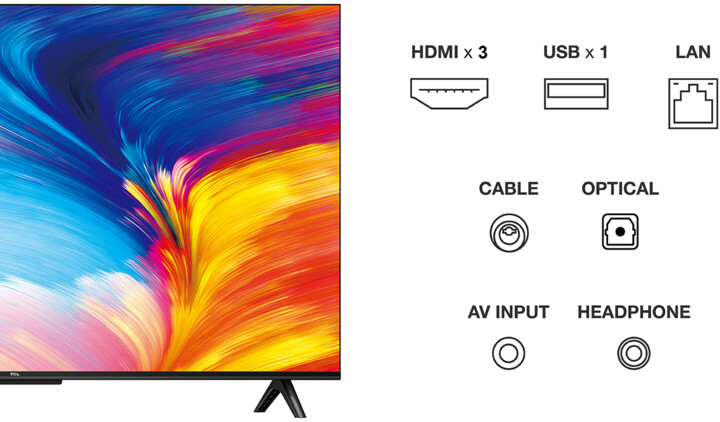 Televizor TCL 65P635, 65", 3840 x 2160 (4K UHD), i zi