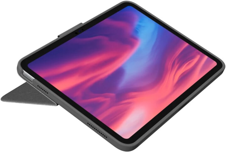 [OUTLET] Këllëf me tastierë Logitech Combo Touch për Apple iPad 2022 (10th Generation), gri