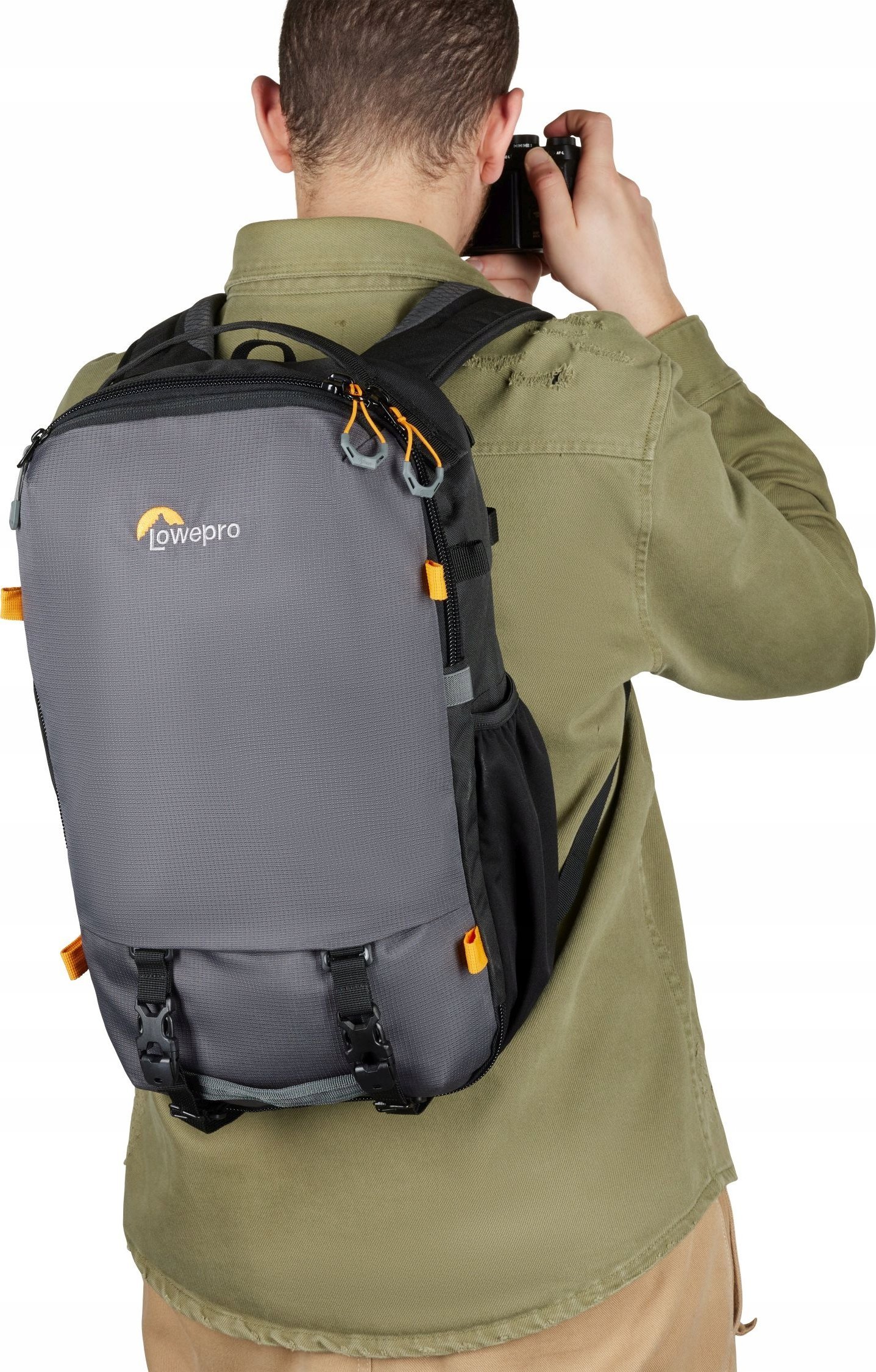 Ранец за фотографска опрема Lowepro Trekker Lite BP 150 AW, за DSLR и лаптоп 13\", сив