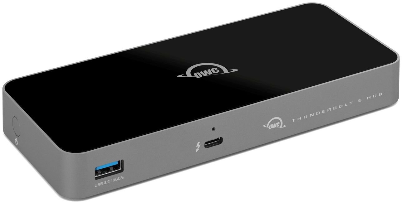 Hub OWC Thunderbolt 5, 120000 Mbit/s, USB 3.2, i zi gri