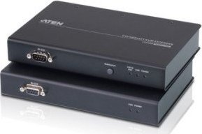 Extender KVM ATEN USB 2.0 DVI Single Link, HDBaseT 2.0, deri 100m, i zi
