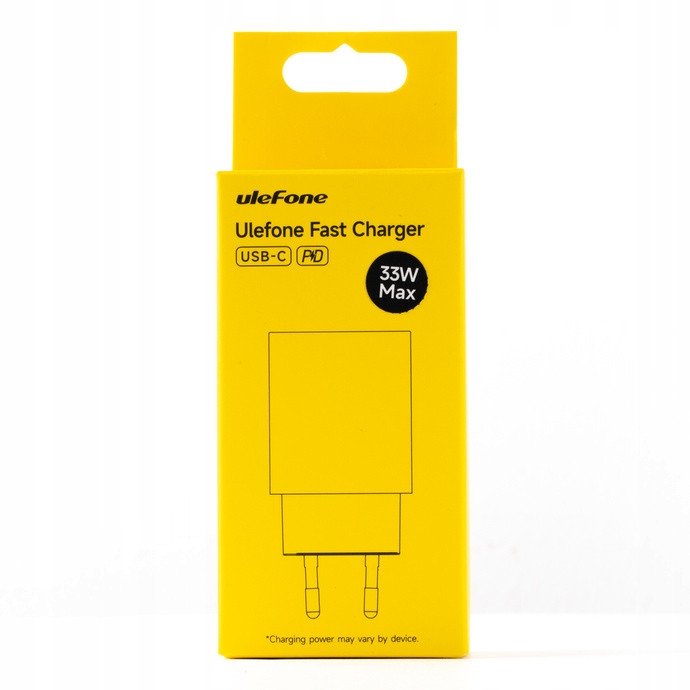 USB полнач Ulefone 33W, брзо полнење, бел