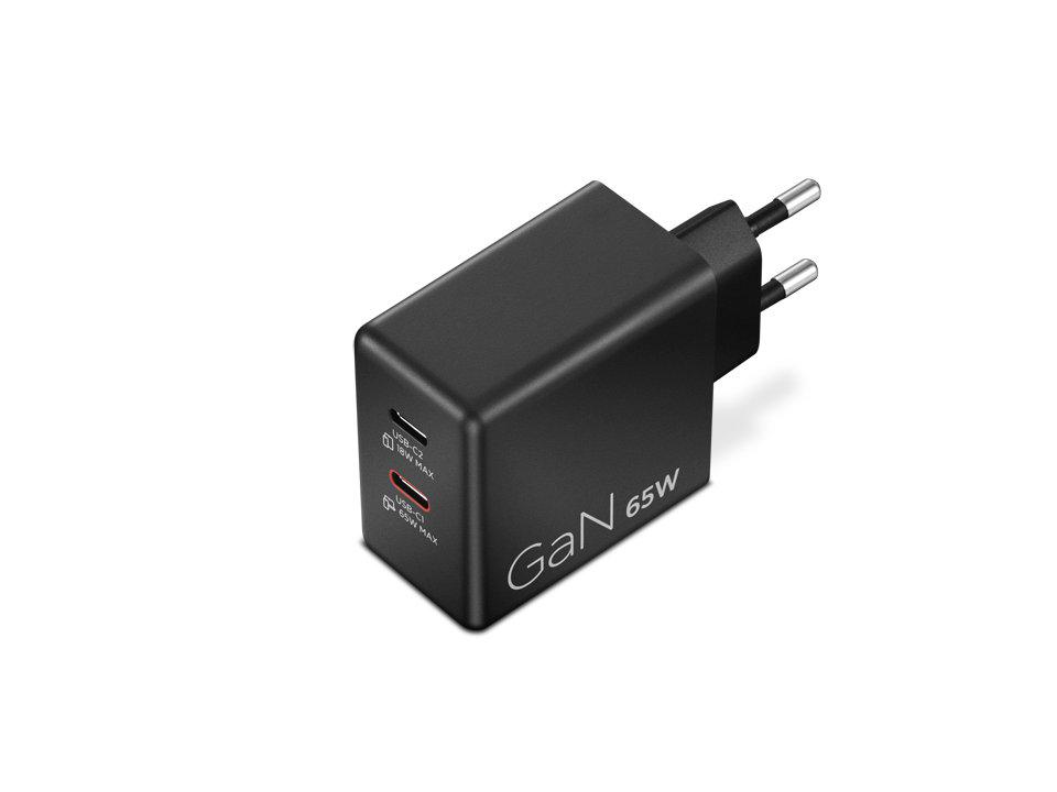 Adapter karikues Lenovo 40AW065BEU, 65W, për notebook, i zi