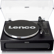 Gramafon Lenco LS-430BK, Bluetooth 5.0, altoparlantë të integruar, i zi