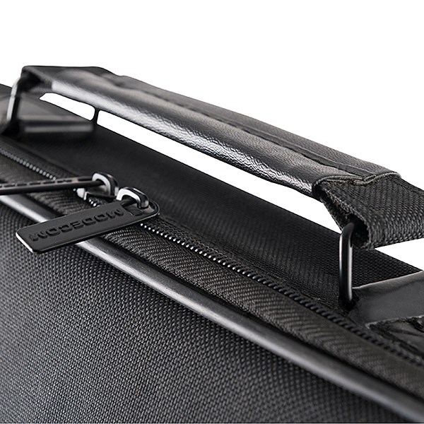 Çantë dore për laptop Modecom MARK, 15.6", e zezë / e kuqe