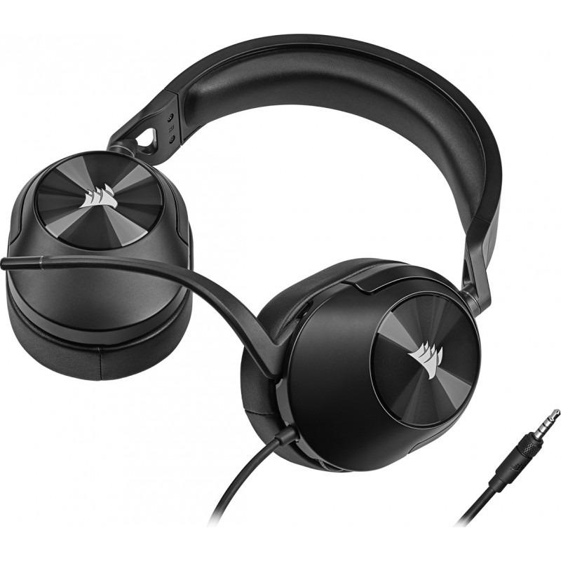 Kufje gaming Corsair HS55 Surround, Dolby Audio 7.1, me mikrofon, e zezë