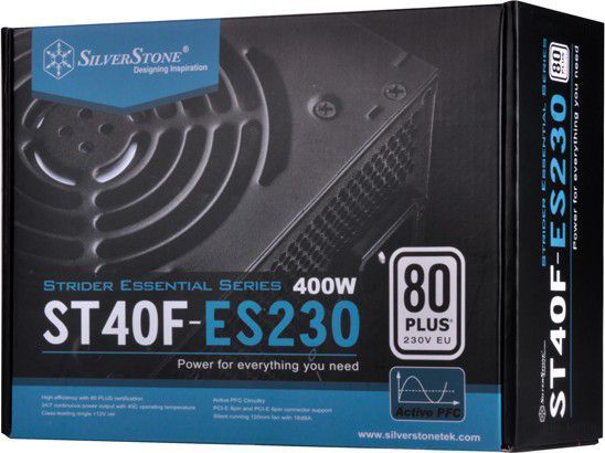 Burim energjie SilverStone Strider SST-ST40F-ES230 ATX, 400W