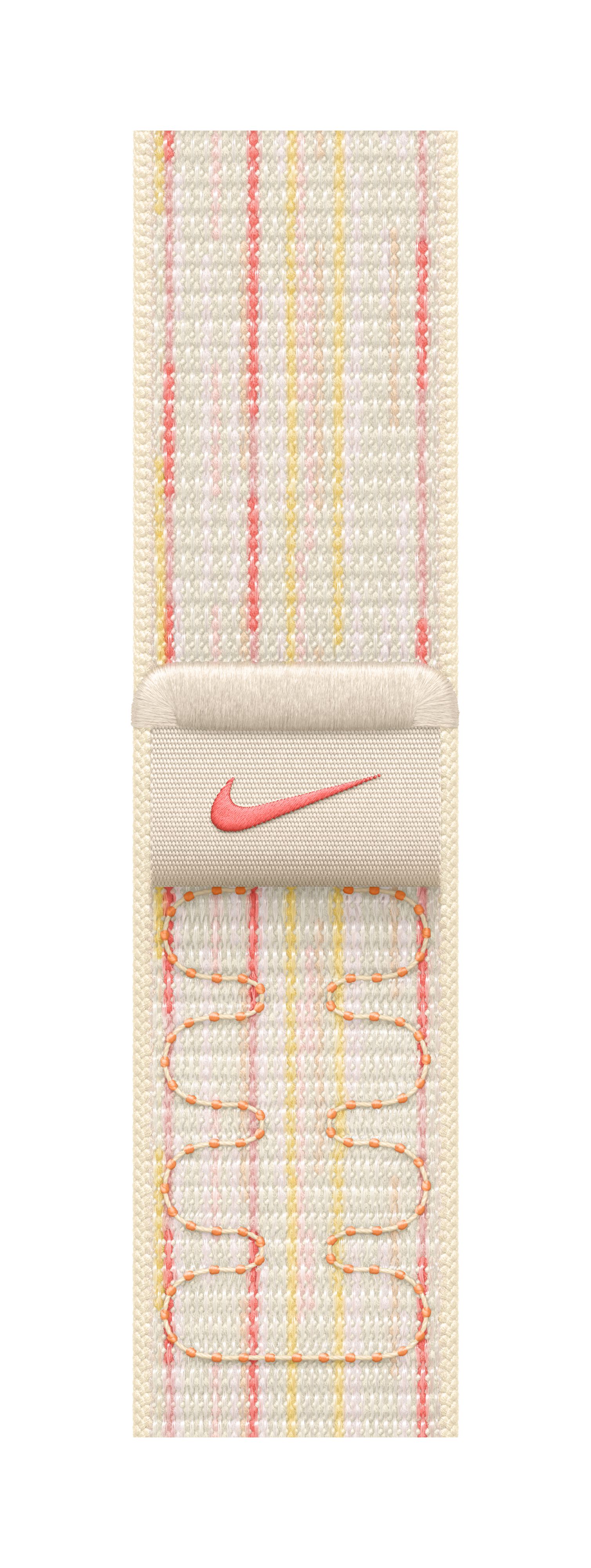 Apple Watch 46mm Nike Sport Loop, Starlight/Pink Nike Sport Loop