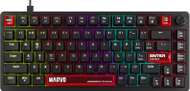 Tastierë mekanike Marvo Arma 82 KG936, 75%, RGB, e bardhë