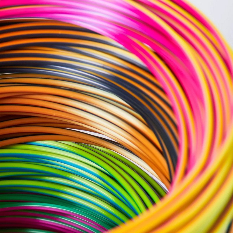 Filament 3D 3Doodler Flow Tri Colour, set 6 bobina, 1.75mm, shumëngjyrësh