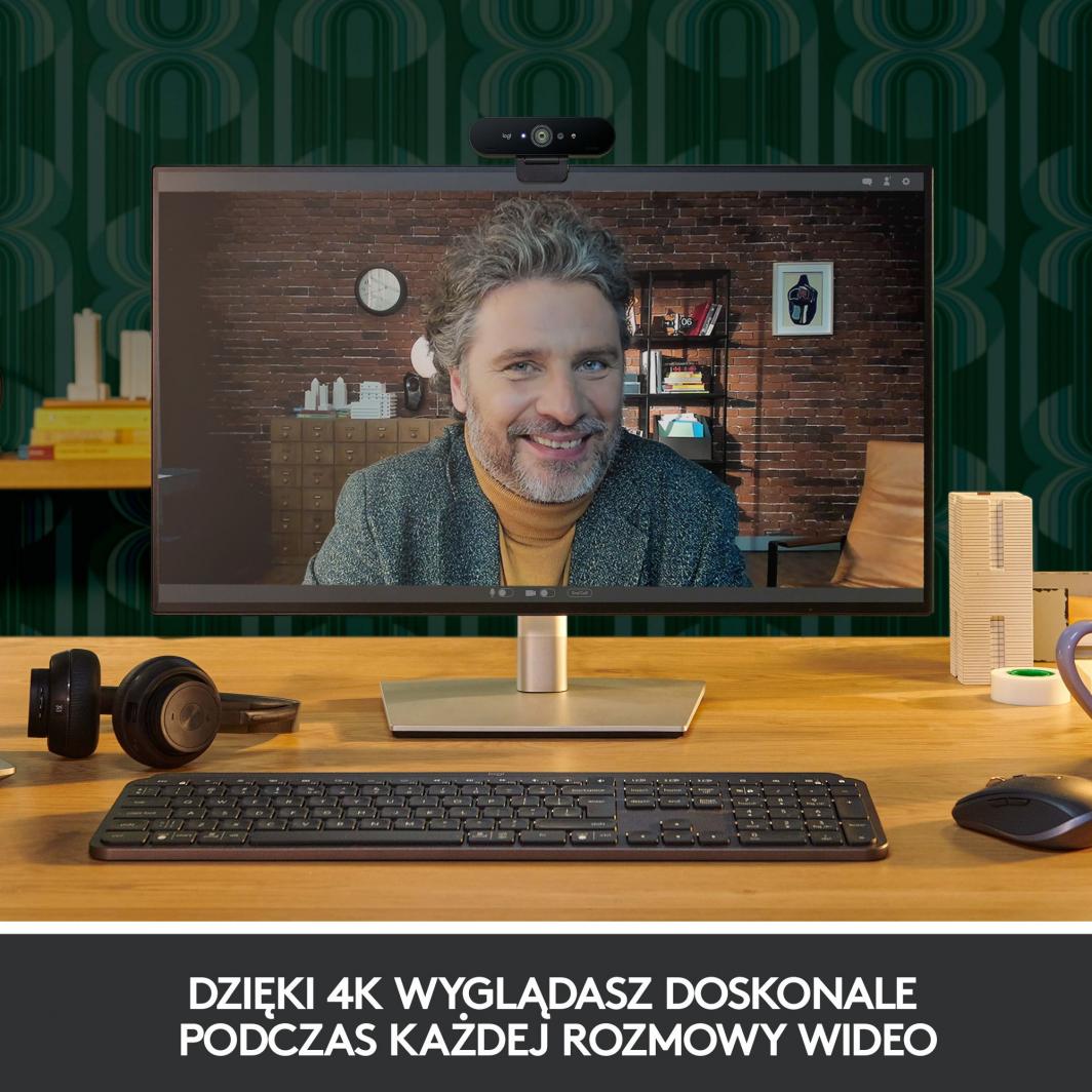 Kamera kompjuterike Logitech Brio 4K Stream (960-001194)