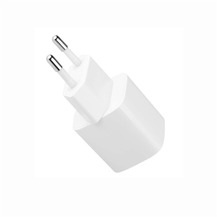 Karikues FIXED Mini USB-C, PD, 30W, USB-C - USB-C, 1m, bardhë