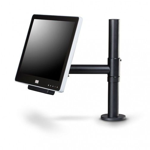 Mbajtëse për monitor SpacePole, 100x100mm, e zezë