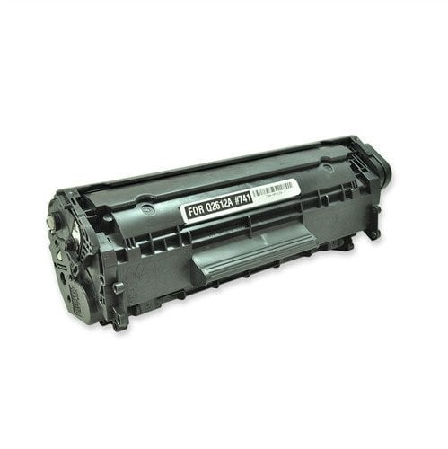 Kartush toneri HP Q2612A, kompatibël, bardh e zi, i zi