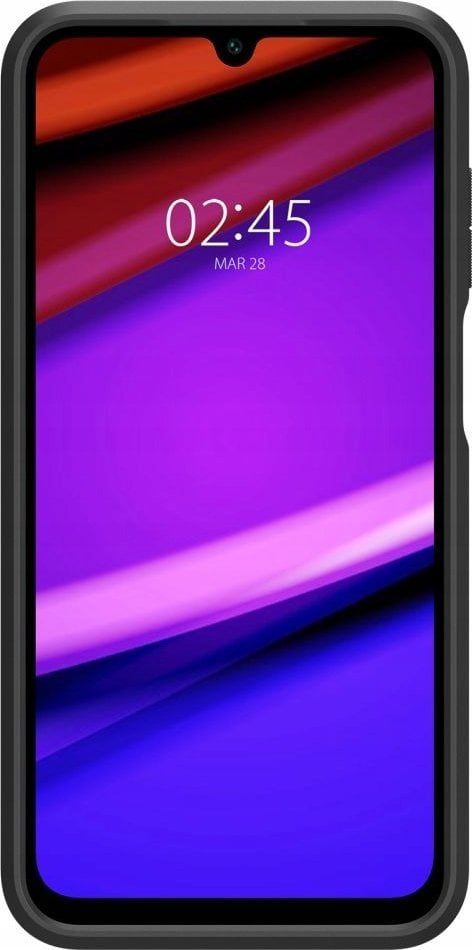 Mbajtëse telefoni Spigen Core Armor për Samsung Galaxy A15, mbrojtëse, e zezë matte