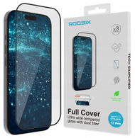 Xham mbrojtës Roobix Full Cover RX5151, për iPhone 17 Pro Max, transparent