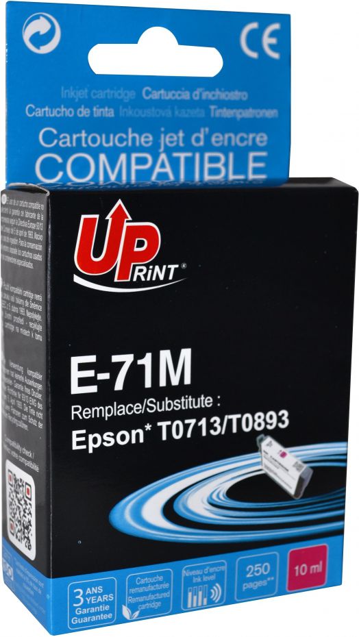 Kartutxh boje UPrint E-71M C13T07134011, magenta