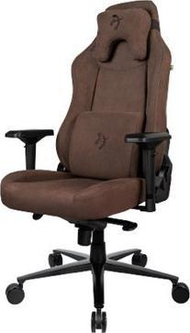 Karrige gaming Arozzi Vernazza Super Soft, ergonomike, deri 145 kg, kafe