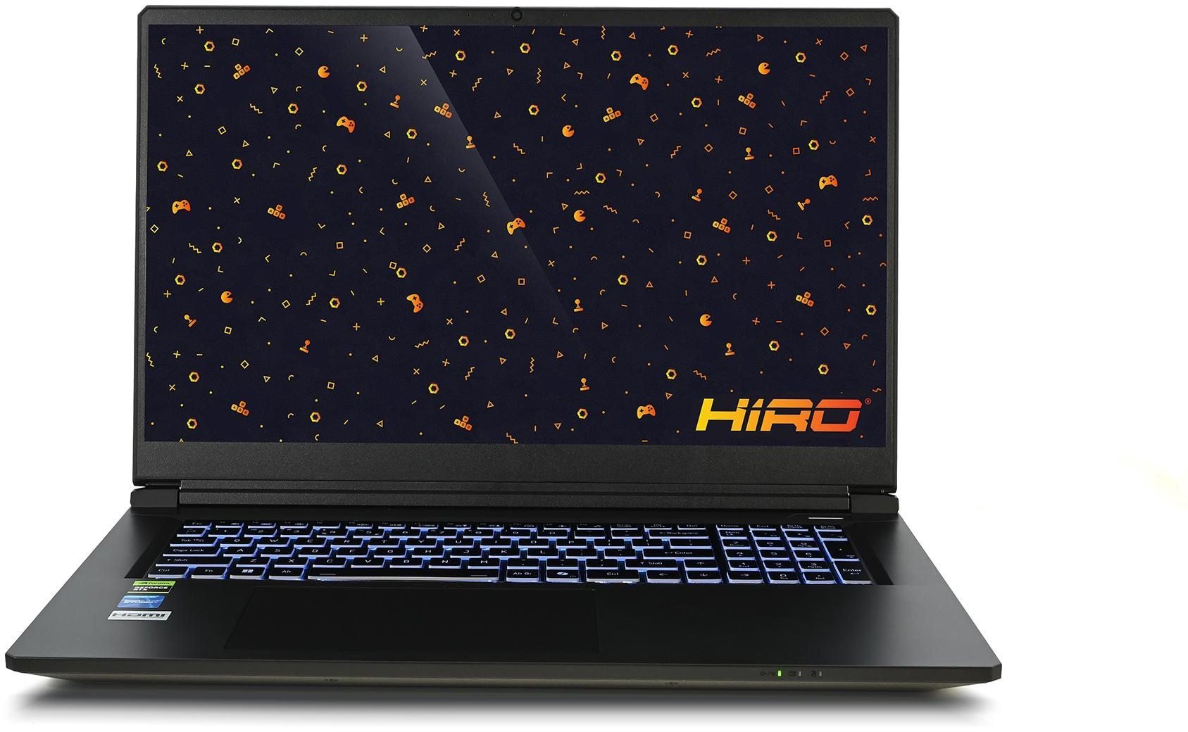 Laptop за гејминг HIRO Y760, 17.3" 144Hz, i7 13620H, RTX 5060 8GB, црн