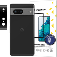Mbrojtës kamere Wozinsky Full Camera Glass për Google Pixel 7, xham i temperuar 9H, transparent