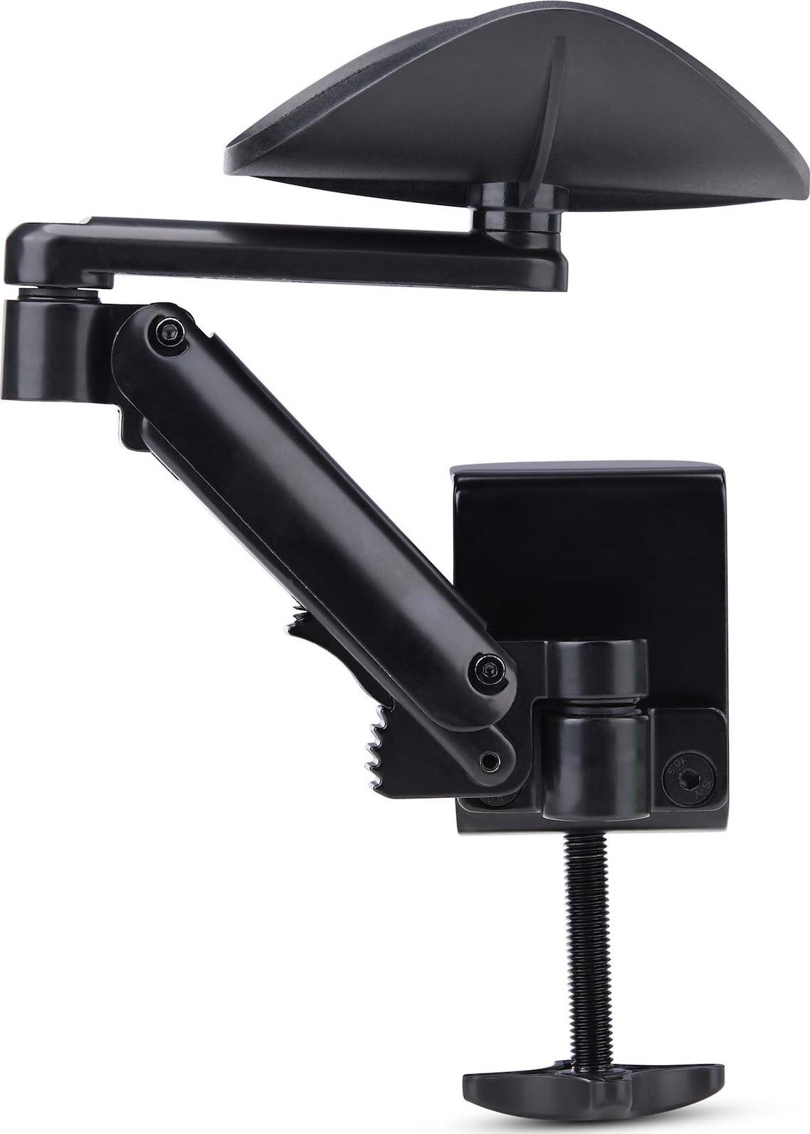 Mbështetëse krahu StarTech.com, ergonomike, rrotullim 360°, me kapëse, e zezë