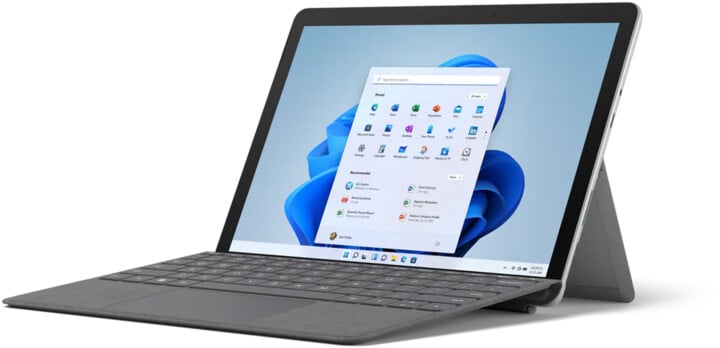 [OUTLET] Laptop Microsoft Surface Go 3, 10.5", Intel Pentium, 8GB RAM, 128GB SSD, Intel UHD Graphics, platin