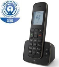 Telefon fiks pa tela Telekom Sinus A 207, ruan 150 kontakte, identifikim thirrësi, i zi