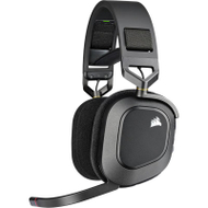 Kufje gaming Corsair HS80, wireless 7.1, RGB, të zeza, Factory Refurbished