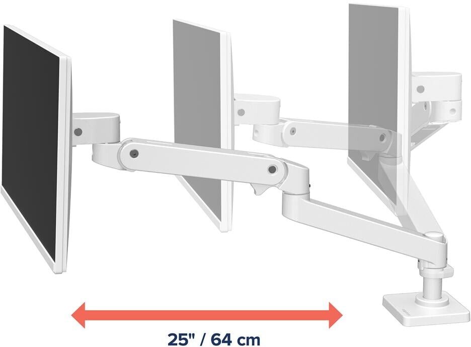 Mbajtëse monitori Ergotron LX Pro Arm, deri 34", montim në tavolinë, e bardhë