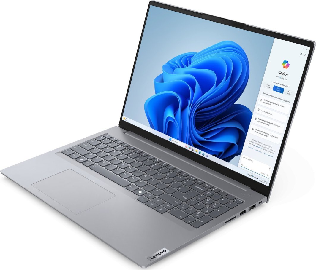 Laptopi Lenovo ThinkBook 16 G7 ARP, Ryzen 5 7535HS, 16GB RAM, 512GB SSD, W11 Pro, i hirtë