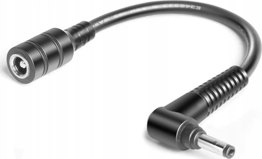 Adapter energjie ProXtend, 5.5mm në 4.0mm DC, i zi