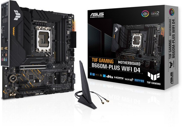 [OUTLET] Pllakë amë ASUS TUF GAMING B660M-PLUS WIFI D4 (DDR4) - Intel B660