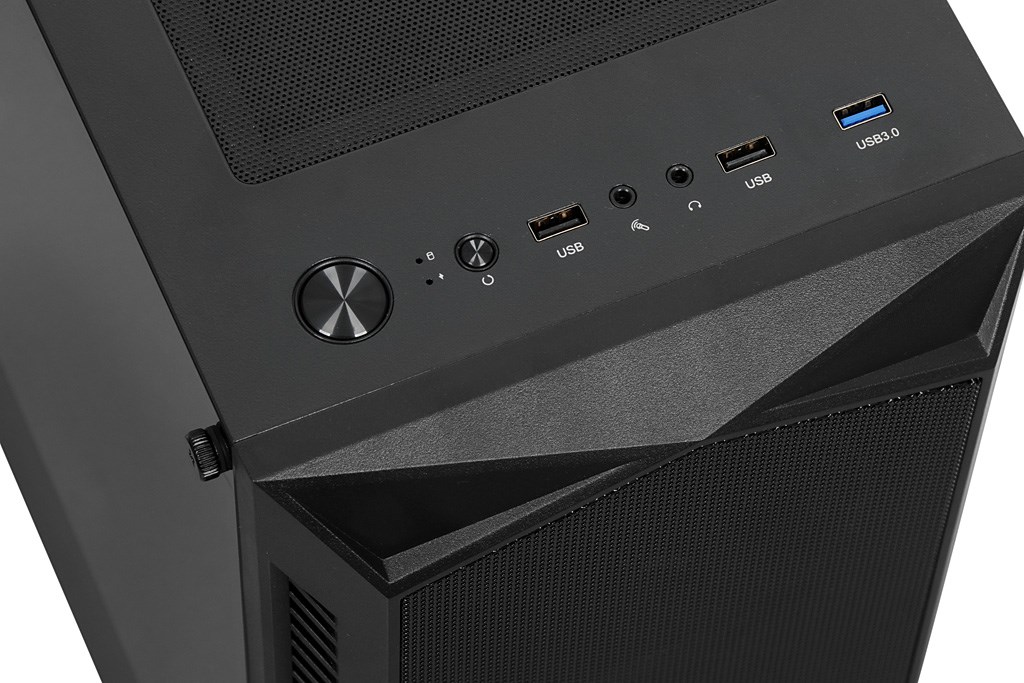 Kuti kompjuteri iBOX Lupus 27 OLU27, ATX, RGB, e zezë