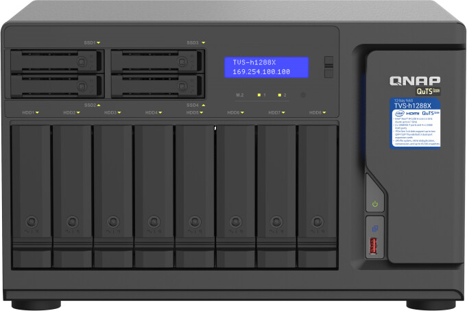 Server QNAP TVS-h1288X-W1250-16G