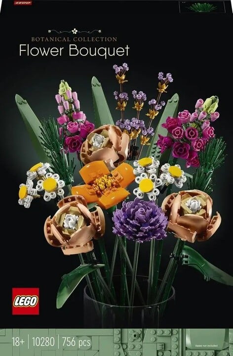 Set LEGO® Icons 10280 Bouquet,  756 pjesë
