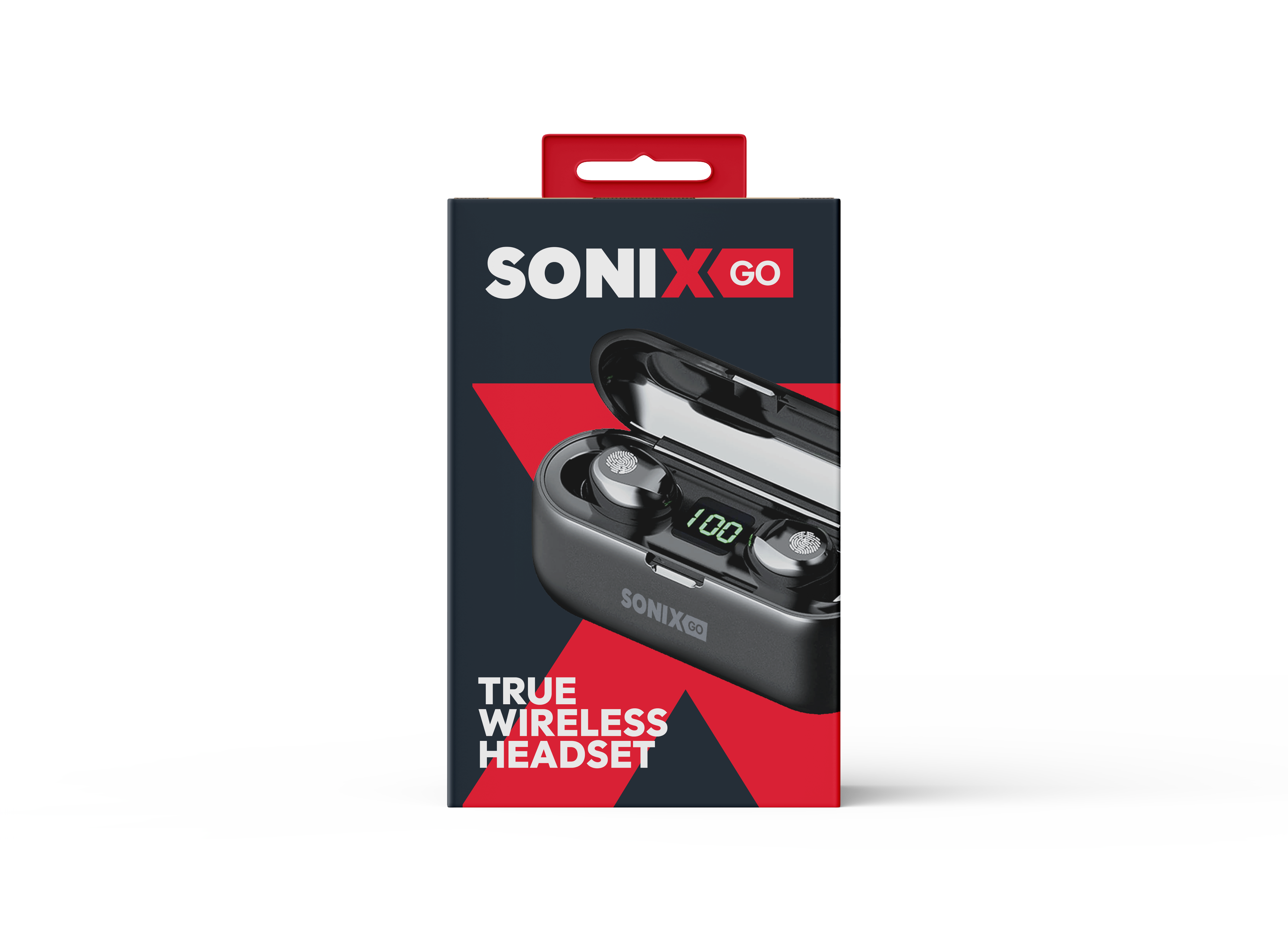 Dëgjuese SonixGo me bluetooth, të zeza