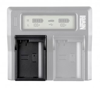 Adapter karikuesi Newell Charger Plate, për bateri Nikon EN-EL14, i zi