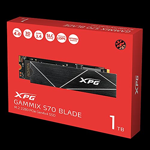 SSD XPG GAMMIX S70 Blade, 1TB, M.2 NVMe PCIe 4.0, për PC