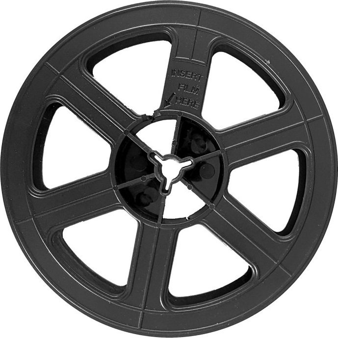 Rrotull filmash Reflecta Film Reel, 5", për Super 8 dhe Normal 8, plastike