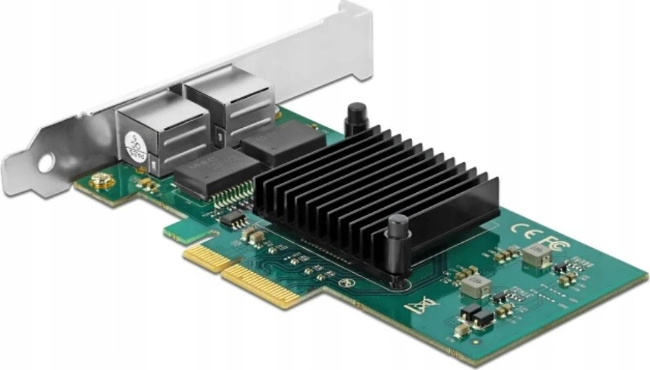 Kartë rrjeti DeLOCK PCI Express x4 I82576, 2x RJ45, Gigabit LAN