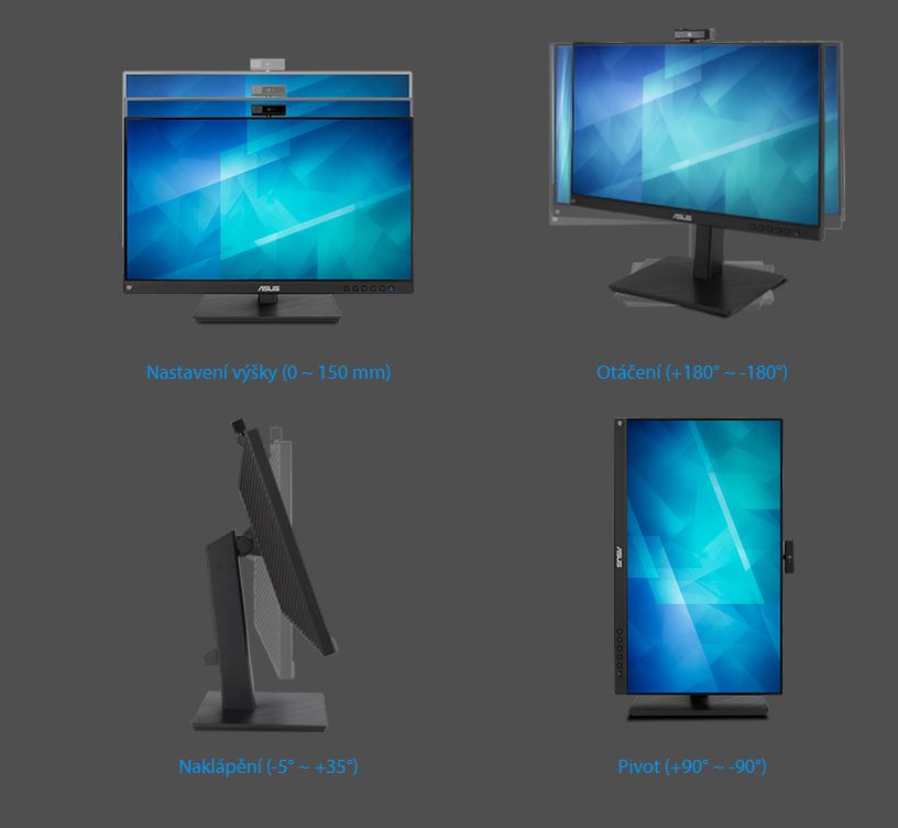 Monitor ASUS BE279QSK, 27", Full HD, IPS, i zi