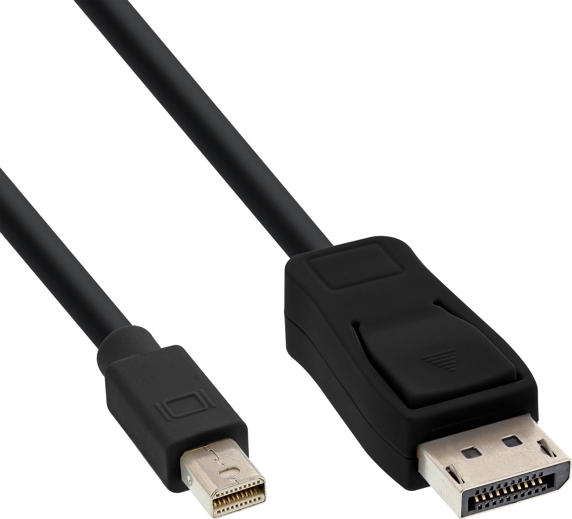 Kabull InLine Mini DisplayPort në DisplayPort, 5m, 4K, i zi