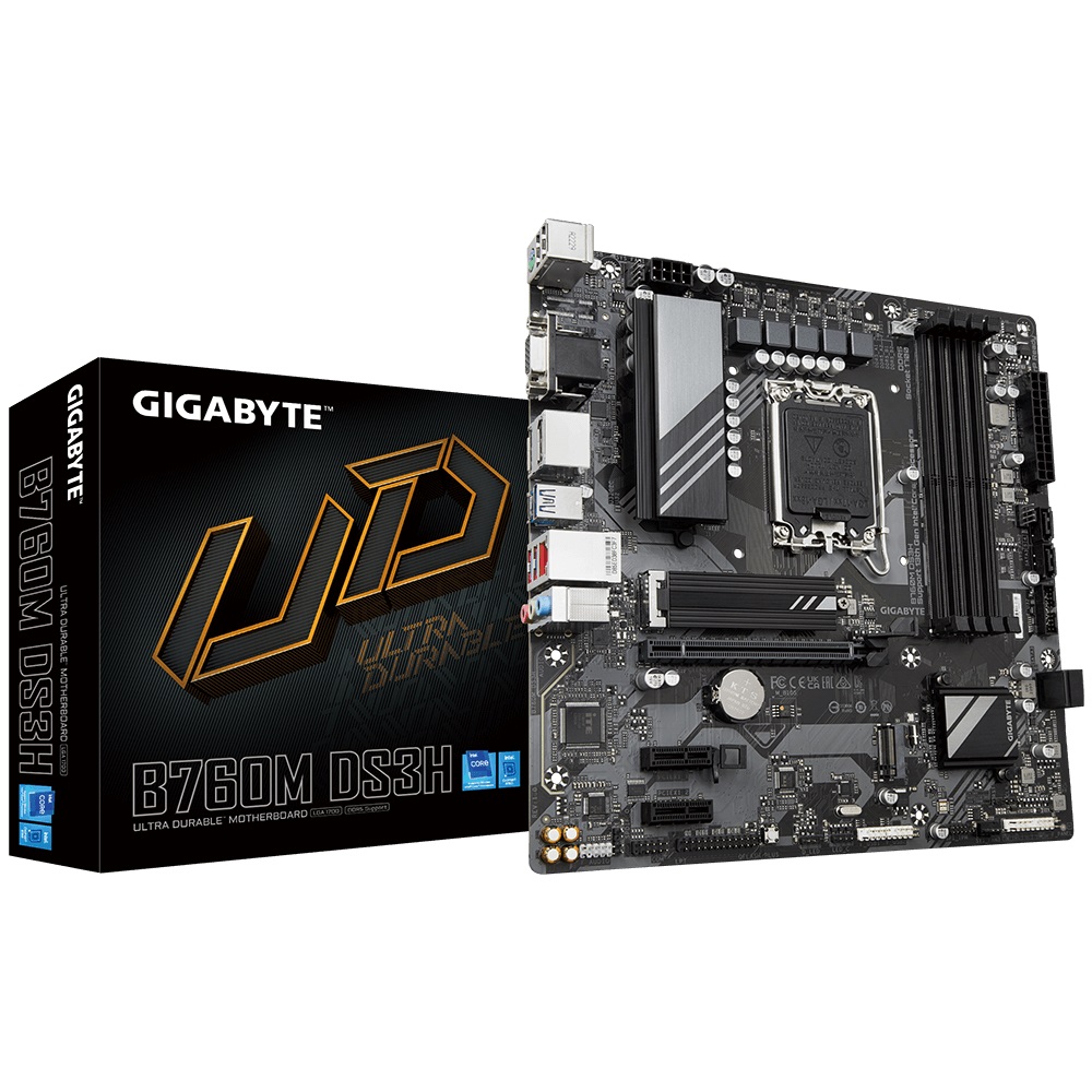 Pllakë amë GIGABYTE B760M DS3H