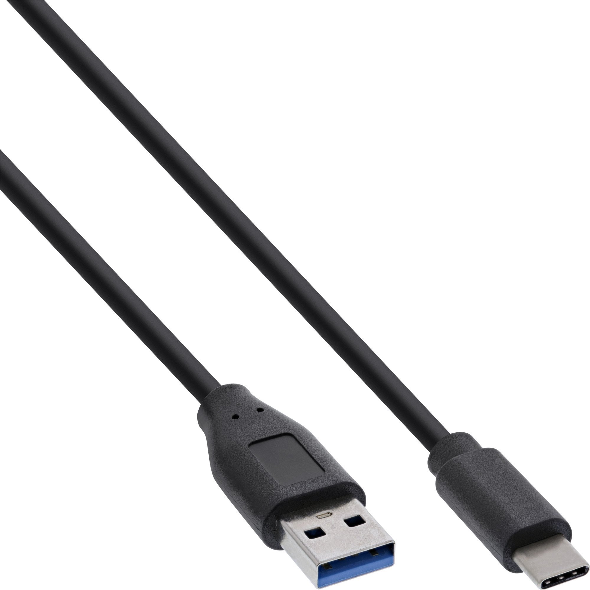 Kabllo USB InLine B-35711, USB A në USB C, 1 m, i zi